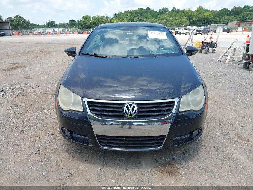 2009 Volkswagen Eos Turbo/Komfort VIN: WVWBA71F19V004351 Lot: 45512685