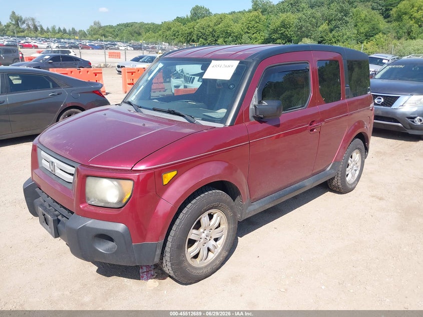 2008 Honda Element Ex 5J6YH28708L018303 photo 1