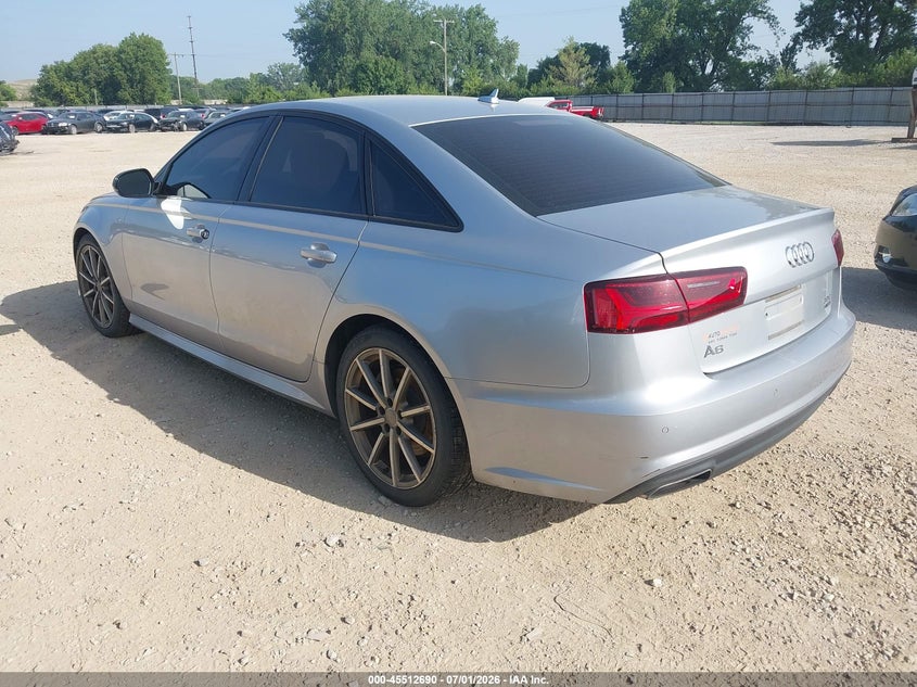 Vin: wauf8afc9jn112372, lot: 46010906, audi a6 2.0t premium/2.0t sport 20183