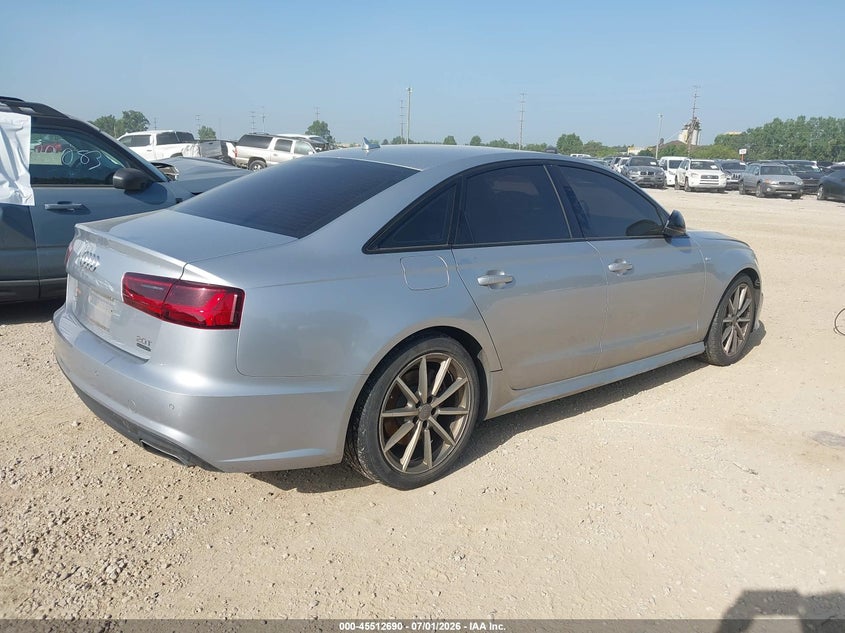 Vin: wauf8afc9jn112372, lot: 46010906, audi a6 2.0t premium/2.0t sport 20184