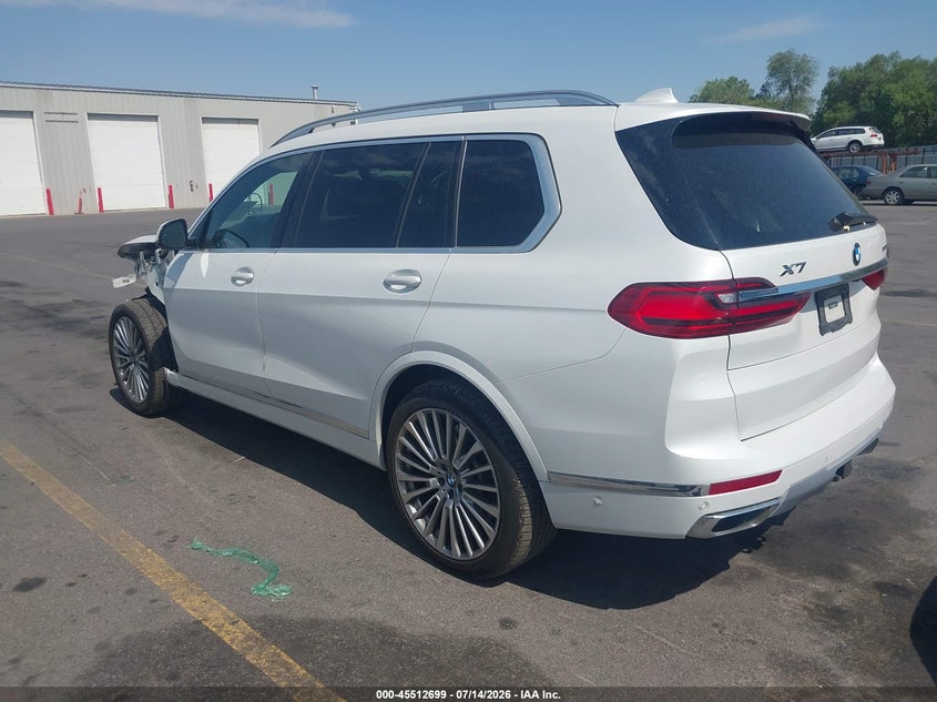 Vin: 5uxcw2c03m9g55758, lot: 46010915, bmw x7 xdrive40i 20213