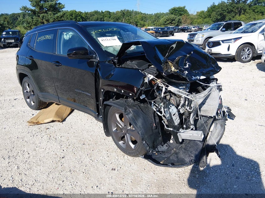 Vin: 3c4njdfb8nt113482, lot: 46010916, jeep compass latitude lux 4x4 2022 img_1