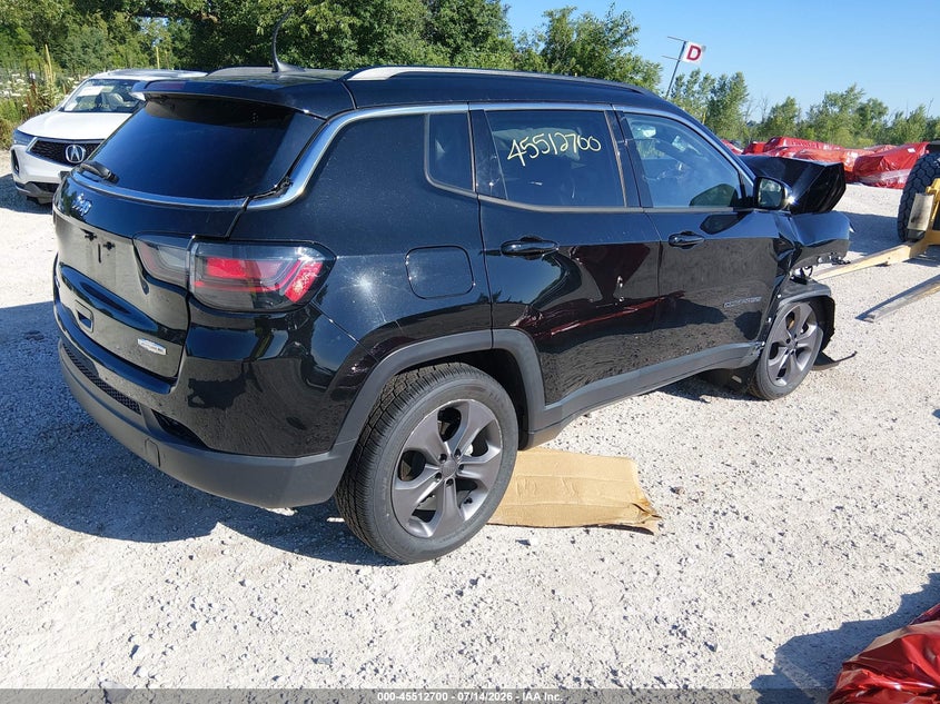 Vin: 3c4njdfb8nt113482, lot: 46010916, jeep compass latitude lux 4x4 20224