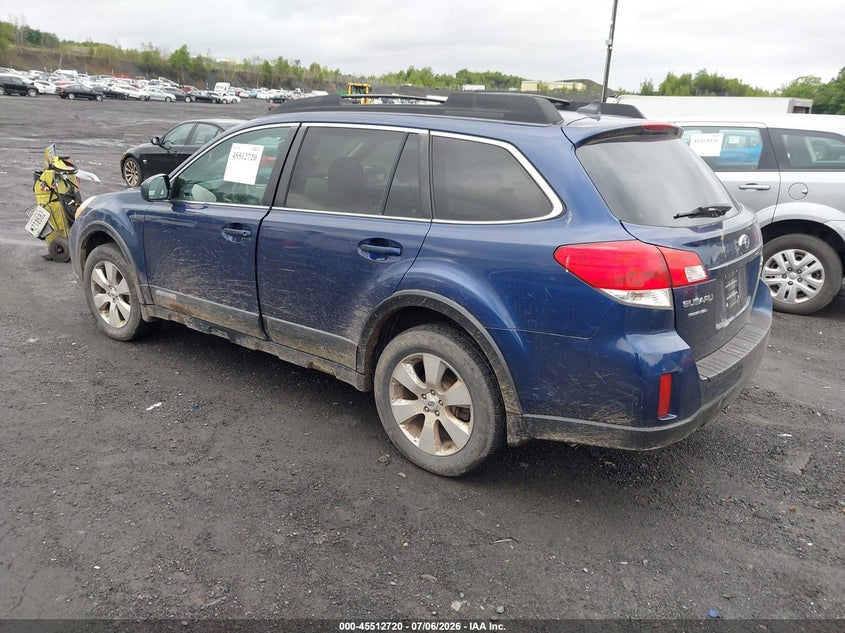 Vin: 4s4brbkc8b3436576, lot: 46010936, subaru outback 2.5i limited 20113