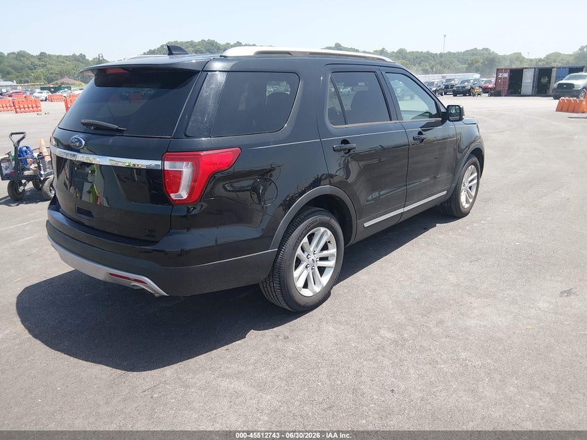 Vin: 1fm5k7d88hgb90959, lot: 46010959, ford explorer xlt 20174