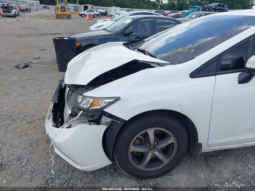 2015 HONDA CIVIC auction photo 6