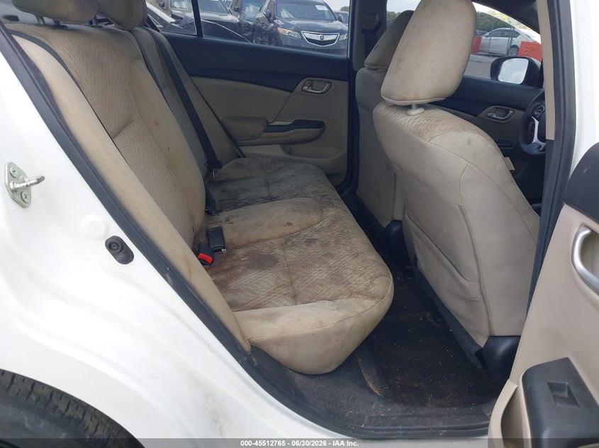 2015 HONDA CIVIC auction photo 8