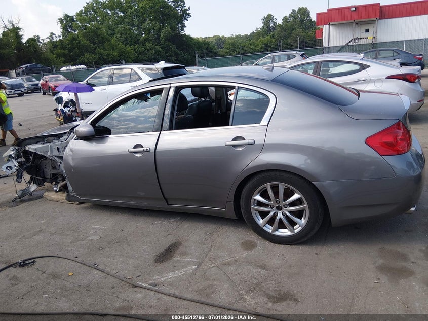 2007 Infiniti G35X VIN: JNKBV61F87M815614 Lot: 45512766