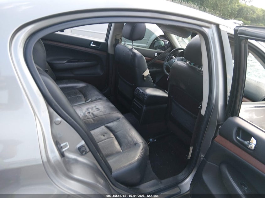 2007 Infiniti G35X VIN: JNKBV61F87M815614 Lot: 45512766