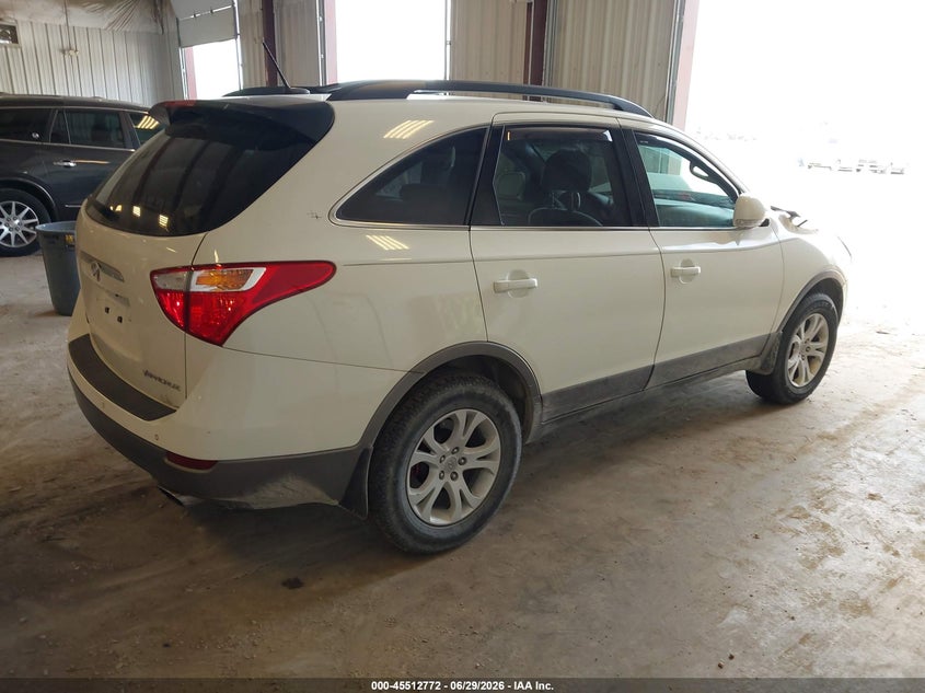Vin: km8nu4cc9au108825, lot: 46010988, hyundai veracruz gls 20104