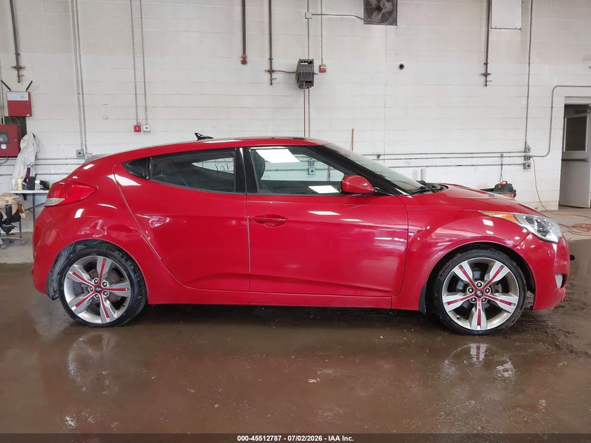 2013 Hyundai Veloster Base W/Black VIN: KMHTC6AD5DU100033 Lot: 45512787