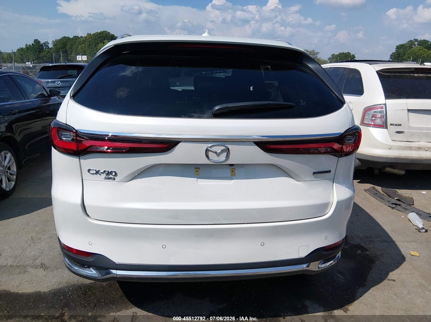 2025 Mazda Cx-90 3.3 Turbo Premium Plus Package VIN: JM3KKEHD6S1235062 Lot: 45512792