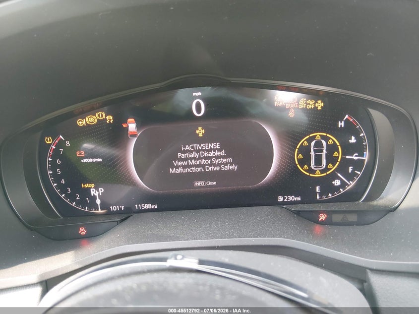 2025 Mazda Cx-90 3.3 Turbo Premium Plus Package VIN: JM3KKEHD6S1235062 Lot: 45512792