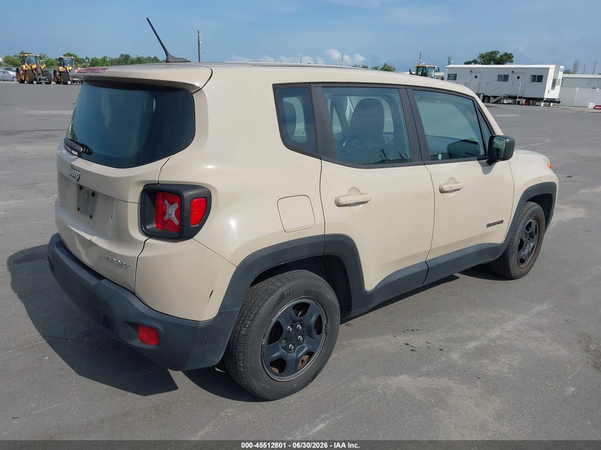 JEEP RENEGADE 2016 VIN ZACCJAAT4GPE37626