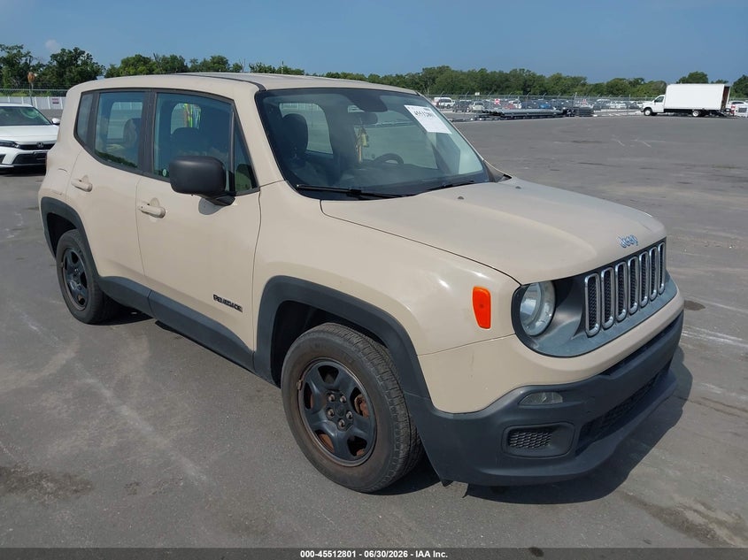 2016 JEEP RENEGADE auction photo 1
