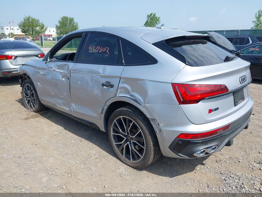Vin: wa124afy5r2114250, lot: 46011019, audi sq5 sportback premium plus tfsi quattro tiptronic 20243