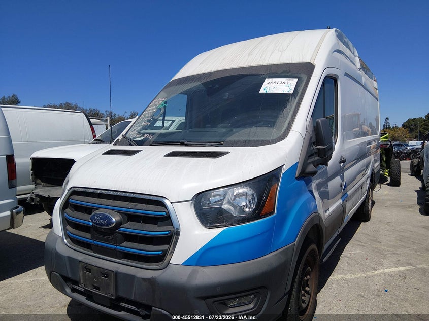 Vin: 1ftbw3xk0nka46696, lot: 46011047, ford e-transit-350 cargo van 20222