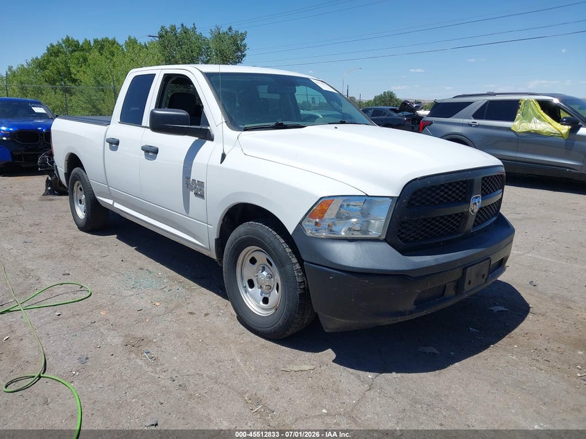 Vin: 1c6rr6fgxls160925, lot: 46011054, ram 1500 classic tradesman  4x2 6'4 box 2020 img_1