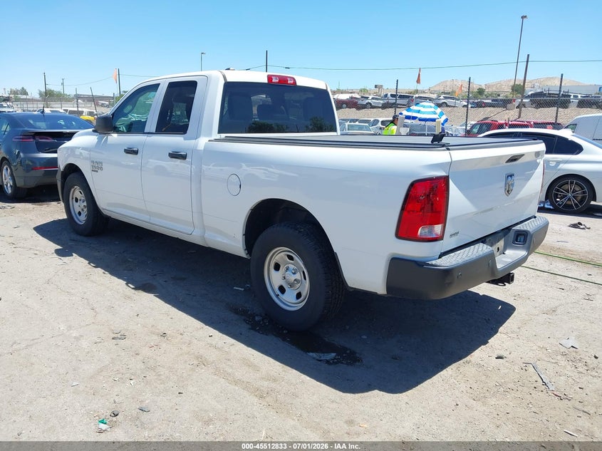 Vin: 1c6rr6fgxls160925, lot: 46011054, ram 1500 classic tradesman  4x2 6'4 box 20203