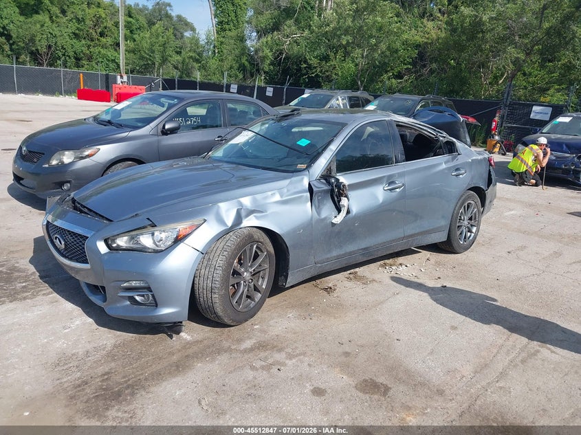 Vin: jn1bv7ap6fm356388, lot: 46011063, infiniti q50 20152