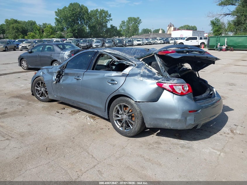 Vin: jn1bv7ap6fm356388, lot: 46011063, infiniti q50 20153