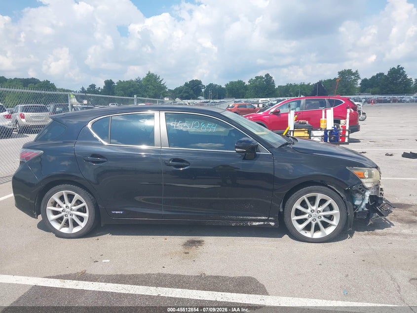 2011 Lexus Ct 200H VIN: JTHKD5BH1B2001869 Lot: 45512854