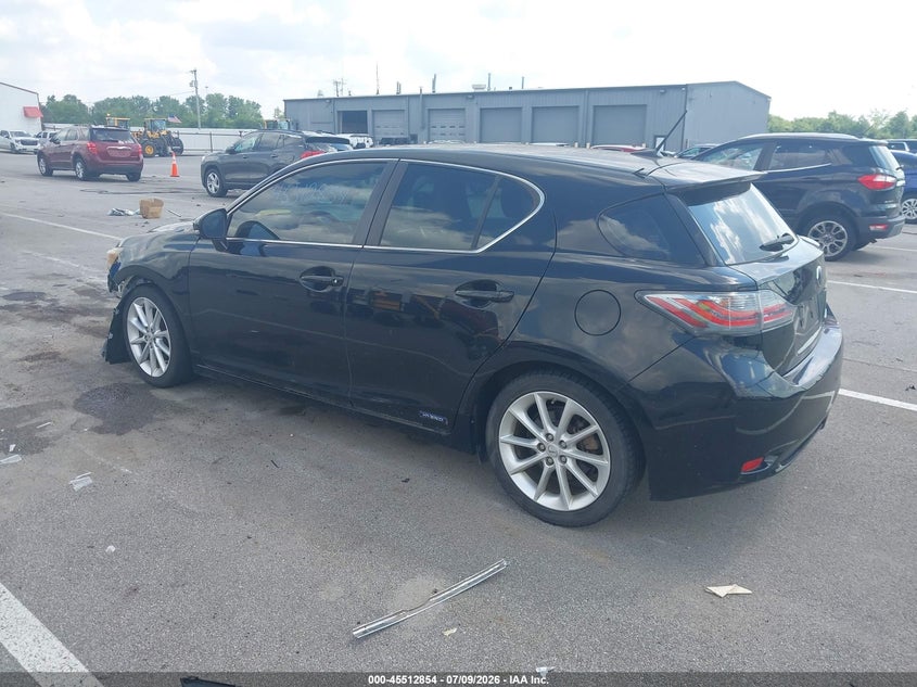 Vin: jthkd5bh1b2001869, lot: 46011071, lexus ct 200h 20113
