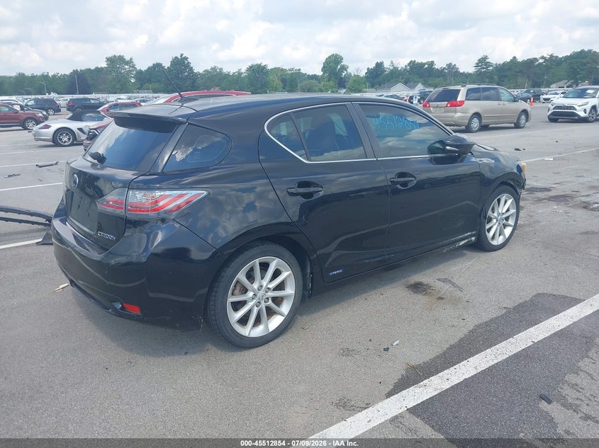 Vin: jthkd5bh1b2001869, lot: 46011071, lexus ct 200h 20114