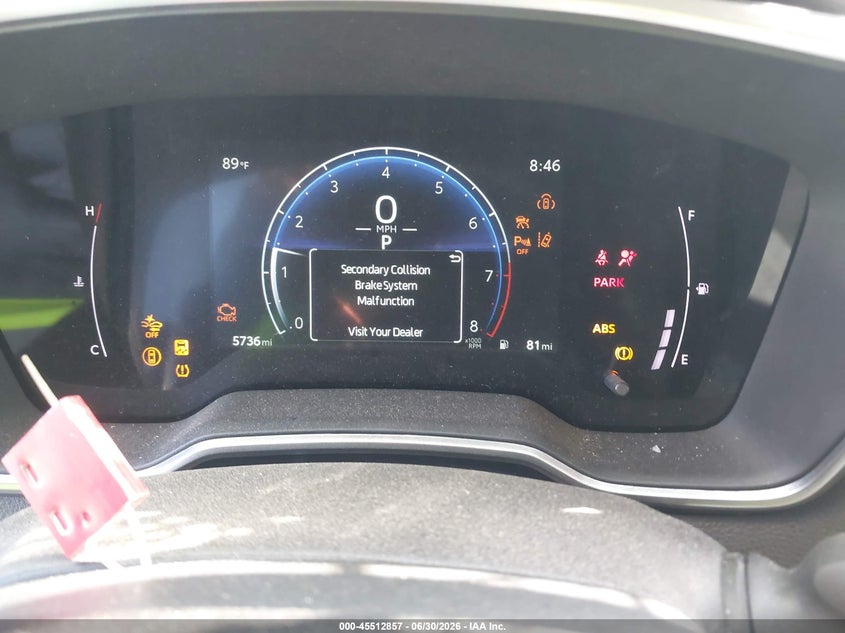 2025 Toyota Corolla Cross Xle VIN: 7MUEAAAGXSV143130 Lot: 45512857