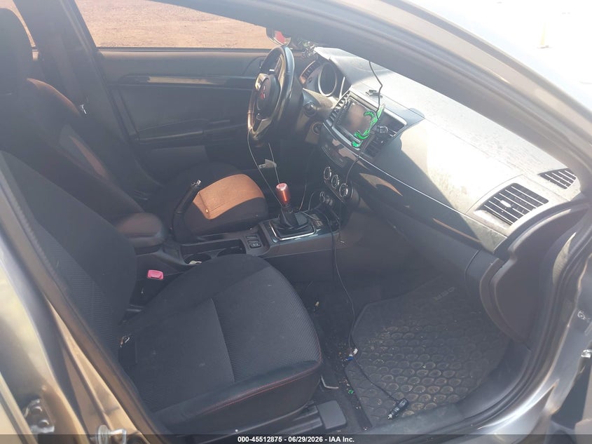 2015 MITSUBISHI LANCER EVOLUTION SEDAN 2.0L I-4 DOHC, VVT, TURBO, 303HP
