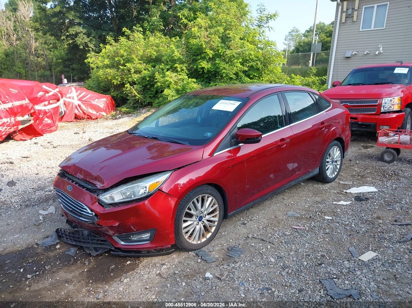 2015 Ford Focus Titanium 1FADP3J20FL286377 photo 1