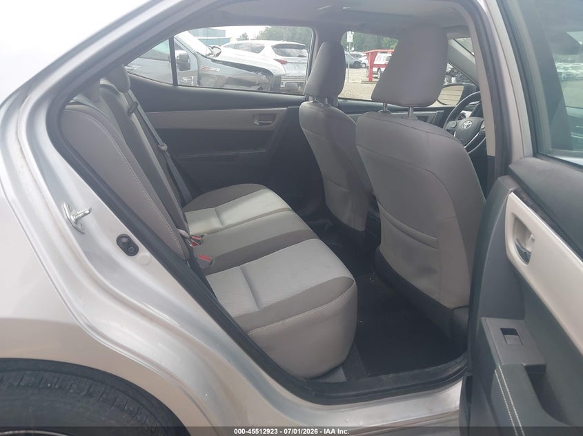2017 TOYOTA COROLLA SEDAN 1.8L I-4 DOHC, VVT, 132HP