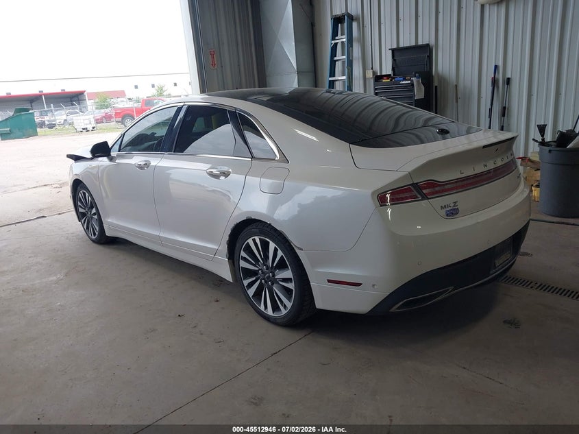 2017 LINCOLN MKZ auction photo 3
