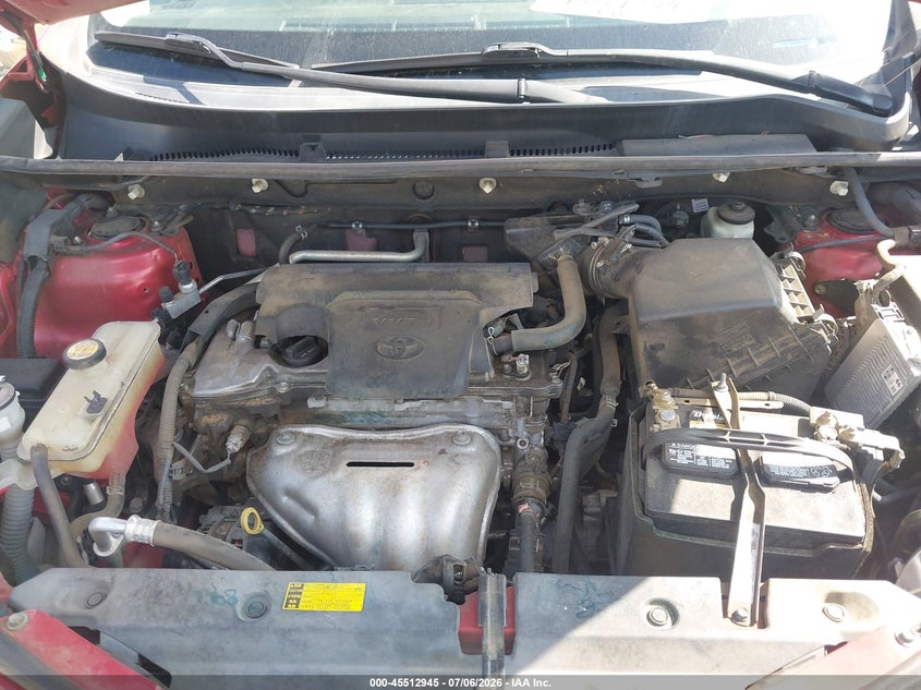 2015 TOYOTA RAV 4 SPORT UTILITY VEHICLE 2.5L I-4 DOHC, VVT, 176HP