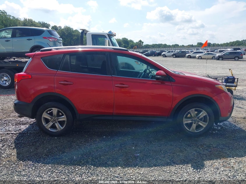 2015 TOYOTA RAV 4 SPORT UTILITY VEHICLE 2.5L I-4 DOHC, VVT, 176HP