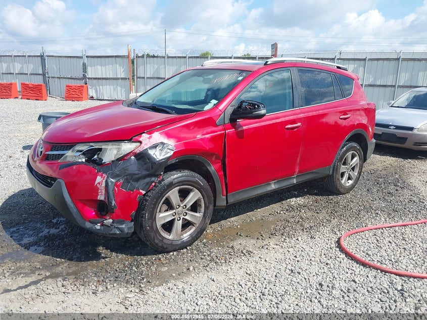 2015 TOYOTA RAV 4 SPORT UTILITY VEHICLE 2.5L I-4 DOHC, VVT, 176HP