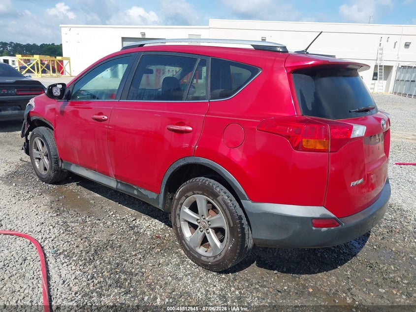 2015 TOYOTA RAV 4 SPORT UTILITY VEHICLE 2.5L I-4 DOHC, VVT, 176HP