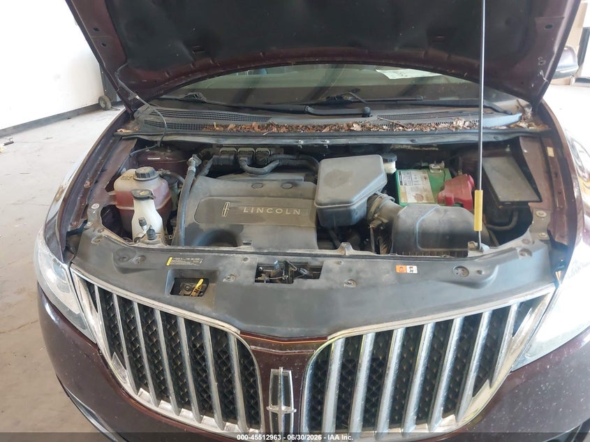 2012 Lincoln Mkx VIN: 2LMDJ8JK2CBL14815 Lot: 45512963