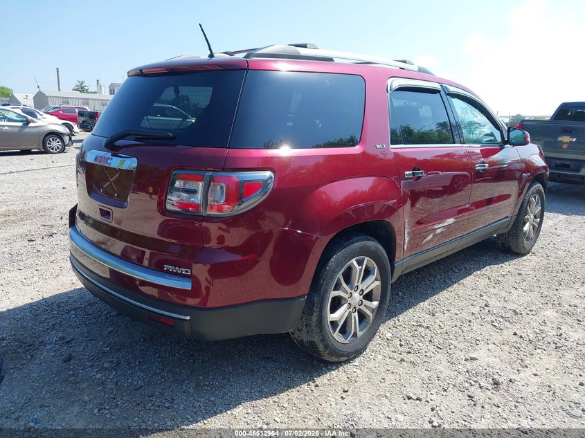 Vin: 1gkkvrkd3gj146836, lot: 46011180, gmc acadia slt-1 20164