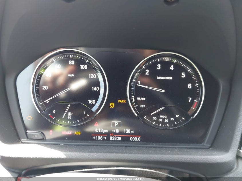 2018 BMW X1 auction photo 7