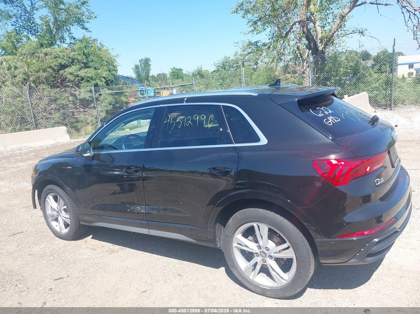 2021 Audi Q3 Premium 45 Tfsi S Line Quattro Tiptronic VIN: WA1DECF3XM1014777 Lot: 45512996