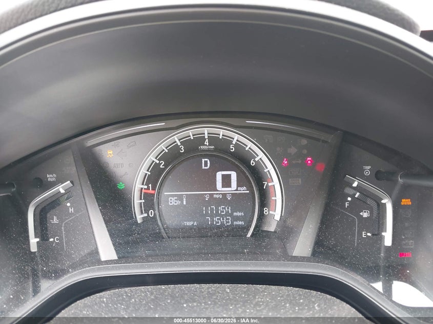 2017 HONDA CR-V auction photo 7