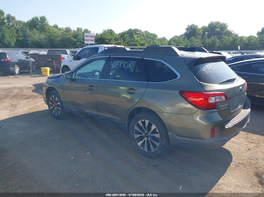 Vin: 4s4bsbnc8g3243853, lot: 46011266, subaru outback 2.5i limited 20163