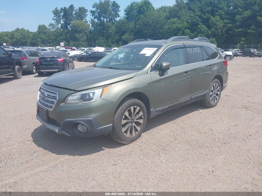 Vin: 4s4bsbnc8g3243853, lot: 46011266, subaru outback 2.5i limited 20162