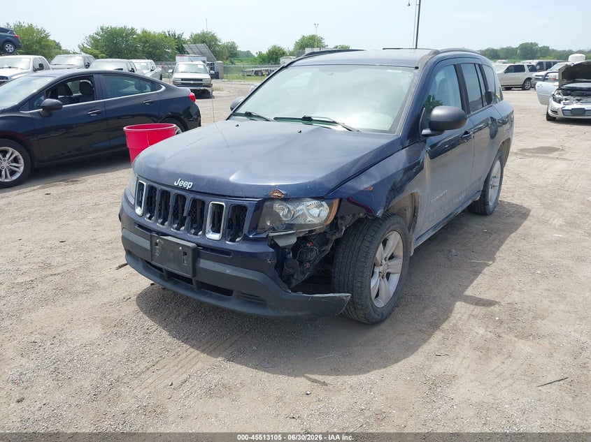 Vin: 1c4njdbb7gd723596, lot: 46011321, jeep compass sport 20162