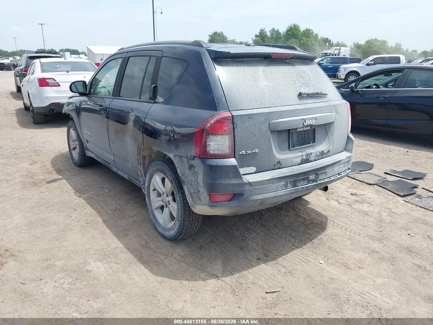 Vin: 1c4njdbb7gd723596, lot: 46011321, jeep compass sport 20163