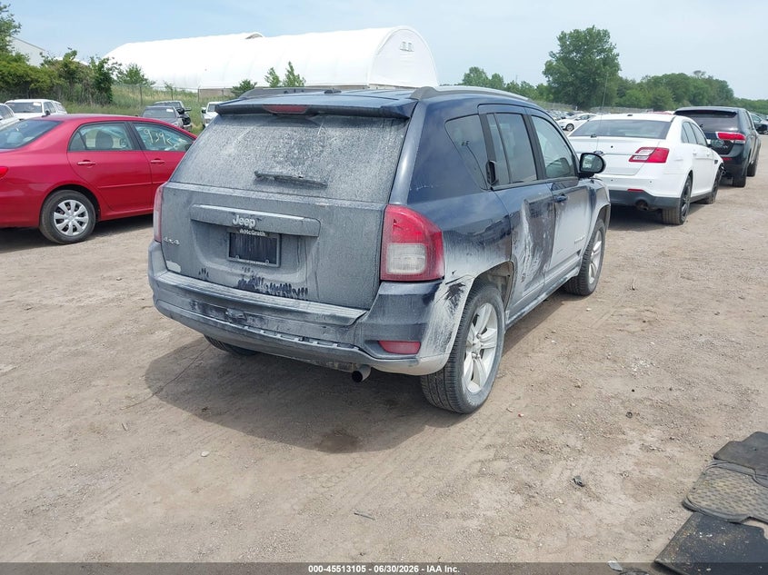 Vin: 1c4njdbb7gd723596, lot: 46011321, jeep compass sport 20164