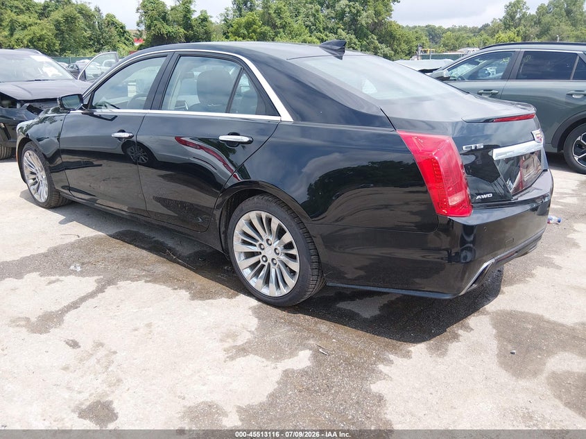 Vin: 1g6ax5ss8k0142419, lot: 46011332, cadillac cts luxury 20193