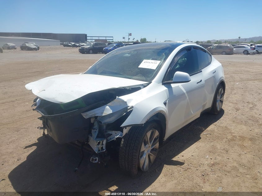 Vin: 5yjygdee7mf094279, lot: 46011334, tesla model y long range dual motor all-wheel drive 20212