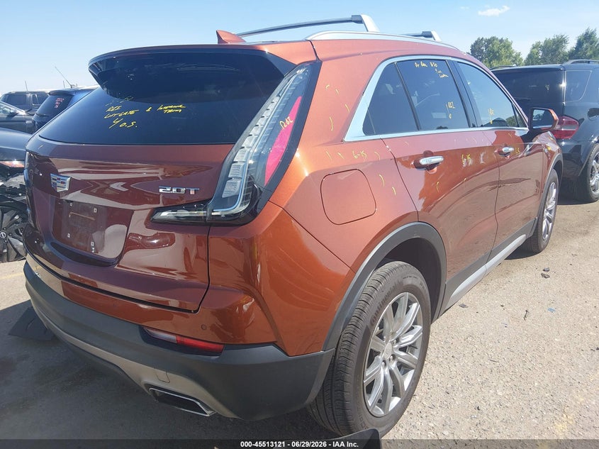 Vin: 1gyfzdr48kf195305, lot: 46011337, cadillac xt4 premium luxury 20194